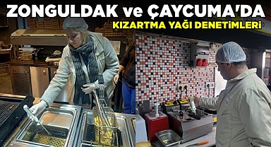 Zonguldak ve Çaycuma'da kızartma yağı denetimleri