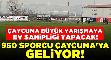 950 sporcu Çaycuma'ya geliyor!