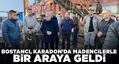 Bostancı, Çaycumalı madencilerle Karadon'da bir araya geldi