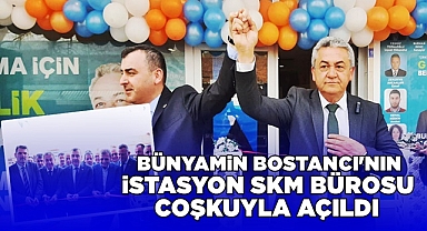 Bostancı'nın İstasyon SKM bürosu coşkuyla açıldı