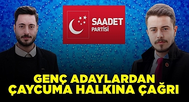 Genç adaylardan Çaycuma halkına çağrı!