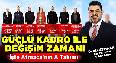 Güçlü kadro ile değişim zamanı! İşte Atmaca'nın A Takımı