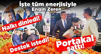 İşte tüm enerjisiyle Engin Zeren!