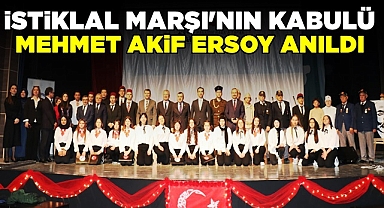 İstiklal Marşı'nın kabulü, Mehmet Akif Ersoy anıldı