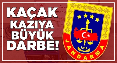 Kaçak kazıya büyük darbe!