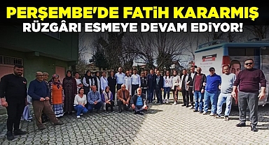 Perşembe'de Fatih Kararmış rüzgârı esmeye devam ediyor!