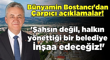 'Şahsın değil, halkın yönettiği bir belediye inşaa edeceğiz!'