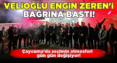 Velioğlu Engin Zeren'i bağrına bastı!