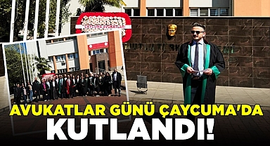 5 Nisan Avukatlar Günü Çaycuma'da kutlandı!