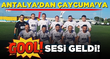 Antalya'dan Çaycuma'ya gol sesi geldi!