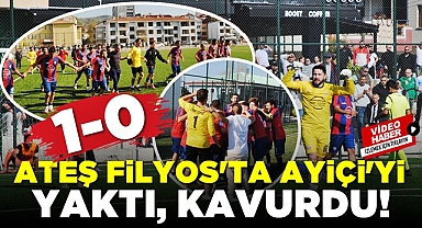Ateş Filyos'ta Ayiçi'yi yaktı, kavurdu! 1-0