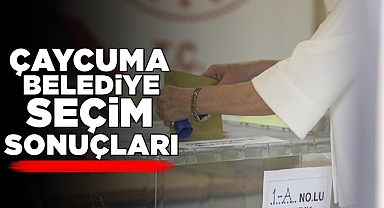 Çaycuma Belediye seçim sonuçları