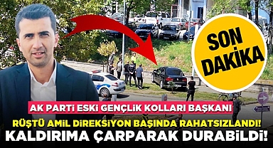 Direksiyon başında rahatsızlandı! Kaldırıma çarparak durabildi!