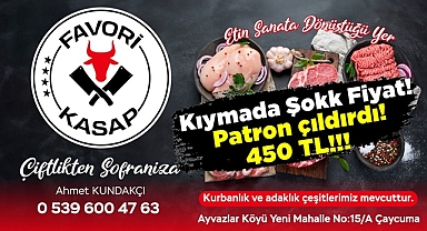 Favori Kasap'ta patron çıldırdı! Kıymada şokk fiyat!