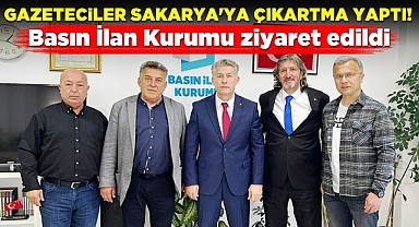 Gazeteciler Sakarya'ya çıkartma yaptı!