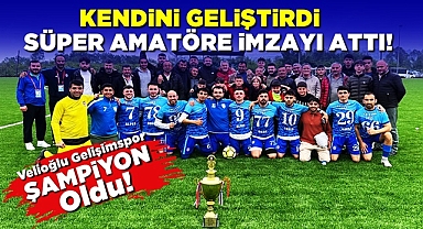 Kendini geliştirdi, Süper Amatöre imzayı attı! 