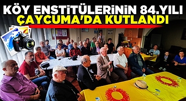 Köy Enstitülerinin kuruluşunun 84. yılı Çaycuma'da kutlandı