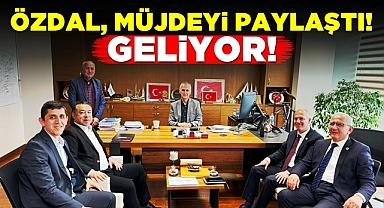 Özdal, müjdeyi paylaştı! Geliyor!