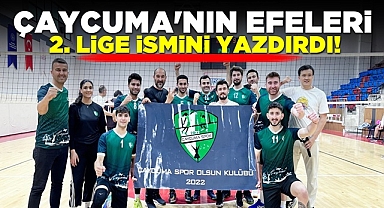 Çaycuma'nın efeleri 2.lige ismini yazdırdı!