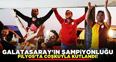 Galatasaray'ın şampiyonluğu Filyos'ta coşkuyla kutlandı
