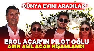 Belediye Başkanı Erol Acar'ın pilot oğlu nişanlandı!