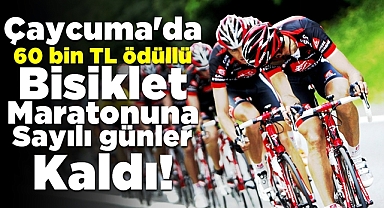 Çaycuma'da 60 bin TL ödüllü bisiklet maratonuna sayılı günler kaldı!