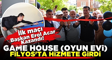 Game House (Oyun evi) Filyos'ta hizmete girdi!