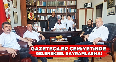 Gazeteciler Cemiyetinde geleneksel bayramlaşma!