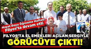 Hayat Boyu Öğrenme Haftası Filyos'ta devam etti! El emekleri görücüye çıktı!
