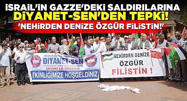 İsrail'in Gazze'deki saldırılarına Diyanet-Sen'den tepki!