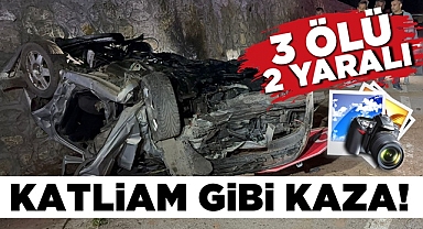 Katliam gibi kaza! 3 ölü, 2 yaralı