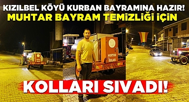 Kızılbel Köyü Kurban Bayramına hazır!
