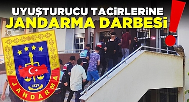 Uyuşturucu tacirlerine jandarma darbesi!