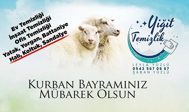 Yiğit Temizlik Kurban Bayramı mesajı