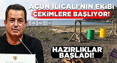 Acun Ilıcalı'nın ekibi çekimlere başlıyor! Hazırlıklar başladı!