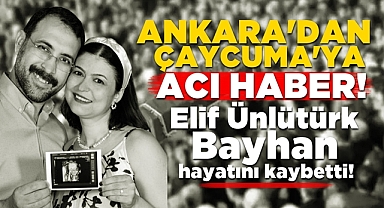 Ankara'dan Çaycuma'ya acı haber! Annelik duygusunu yaşayamadı!
