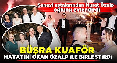 Büşra kuaför hayatını Okan Özalp ile birleştirdi
