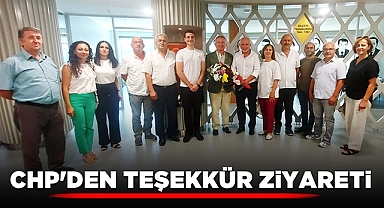 CHP'den teşekkür ziyareti