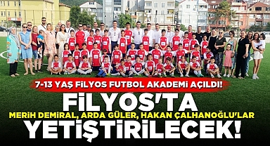 Filyos'ta 7-13 yaş Ateşspor Futbol Akademisi açıldı!