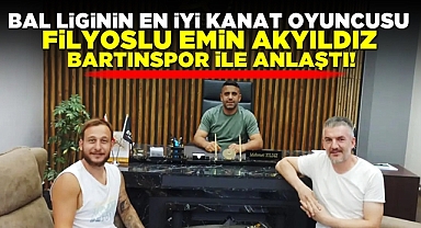 Filyoslu Emin Akyıldız Bartınspor ile anlaştı!