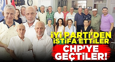İYİ Parti'den istifa ettiler, CHP'ye geçtiler!