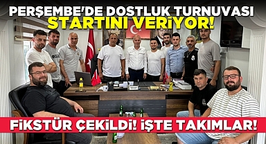 Perşembe'de dostluk turnuvası startını veriyor! Fikstür çekildi!