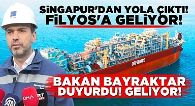 Singapur'dan yola çıktı! Filyos'a geliyor!