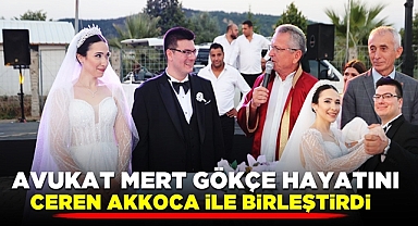 Avukat Mert Gökçe hayatını Ceren Akkoca ile birleştirdi