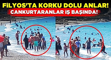 Filyos'ta korku dolu anlar! Cankurtaranlar iş başında!