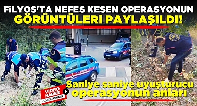 Filyos'ta nefes kesen operasyonun görüntüleri paylaşıldı!