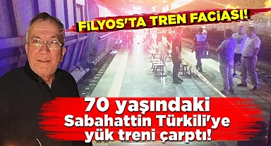 Filyos'ta tren faciası! 1 Ölü