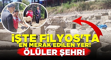 İşte Filyos'ta en merak edilen yer! 'Ölüler şehri'