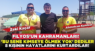 'Bu sene kimseye ölmek yok' dediler, 8 kişinin hayatlarını kurtardılar!