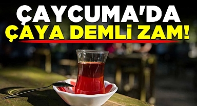 Çaycuma'da çaya 'Demli zam!' geldi!